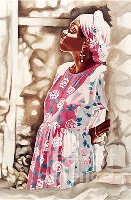 Mother Africa Painting by Sonya Walker