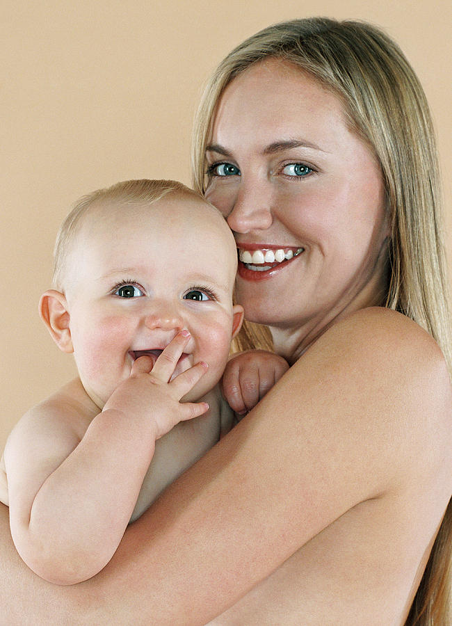 Mother And Baby Photograph by Science Photo Library