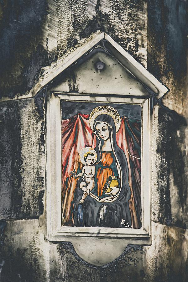 Mother And Child, From The Series, Mary And Jesus In Savonna, 2015 Photograph by Joy Lions