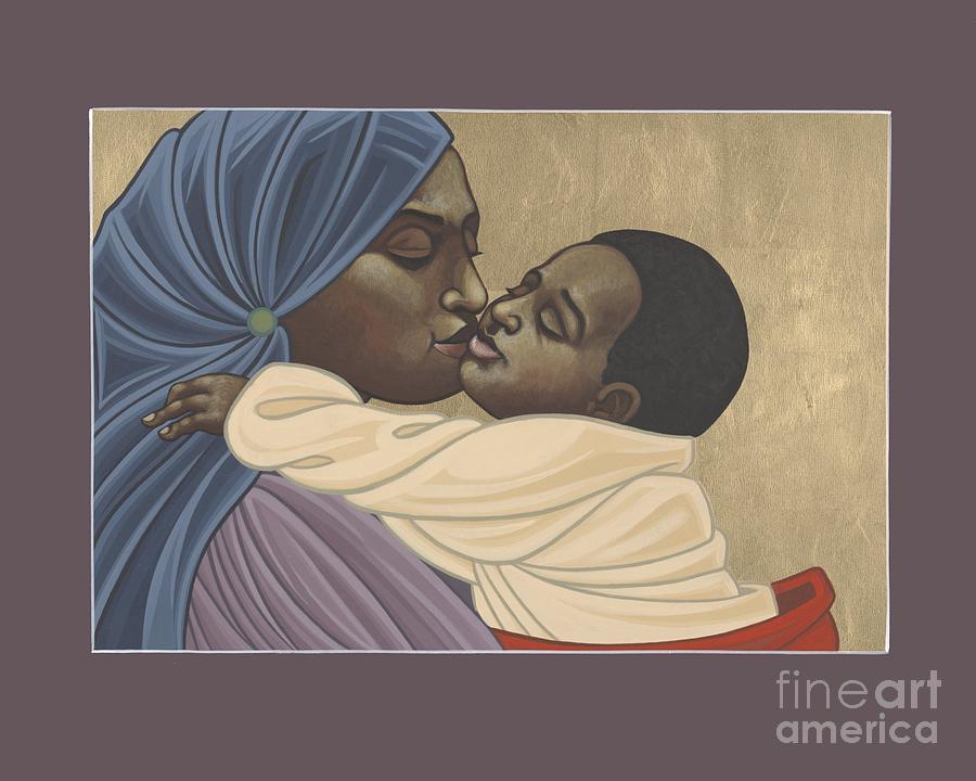 Mother and Child of Kibeho 211 Painting by William Hart McNichols