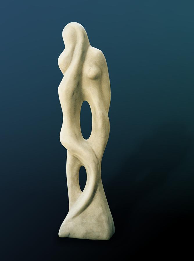 Mother and Child Sculpture by Shimon Drory - Pixels