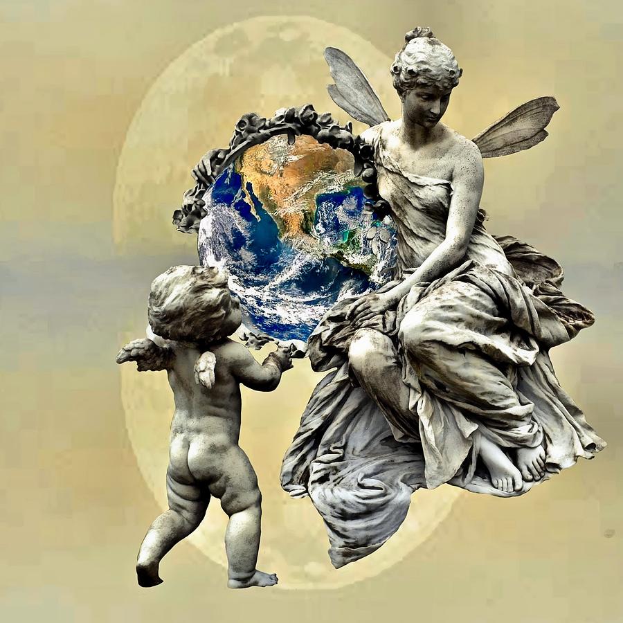 Statue Photograph - Mother Earth by James Stough