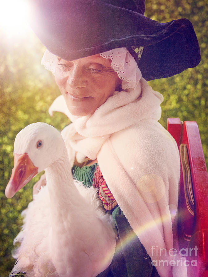 Goose Photograph - Mother Goose by Danilo Piccioni