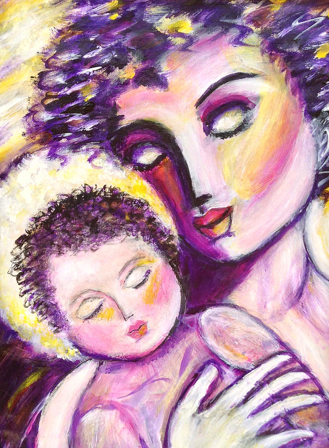 Mother Love Painting by Anya Heller