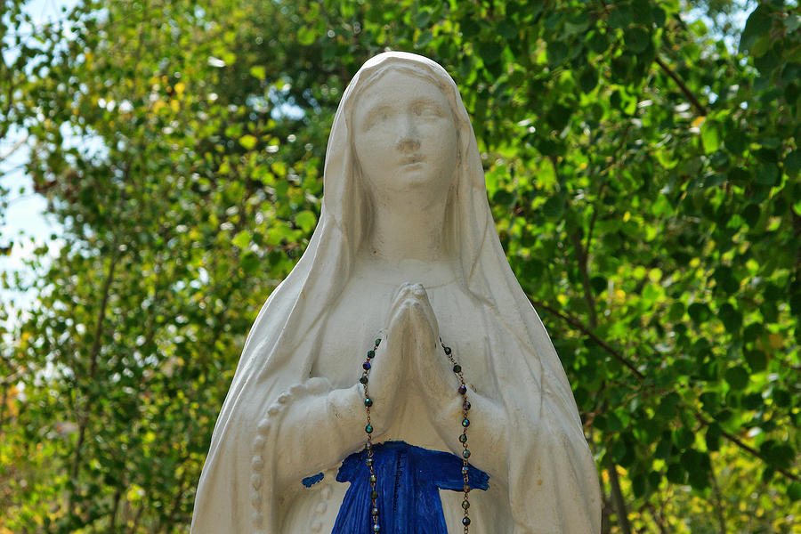 Mother Mary at Mother Cabrini Photograph by Robert Maestas - Pixels