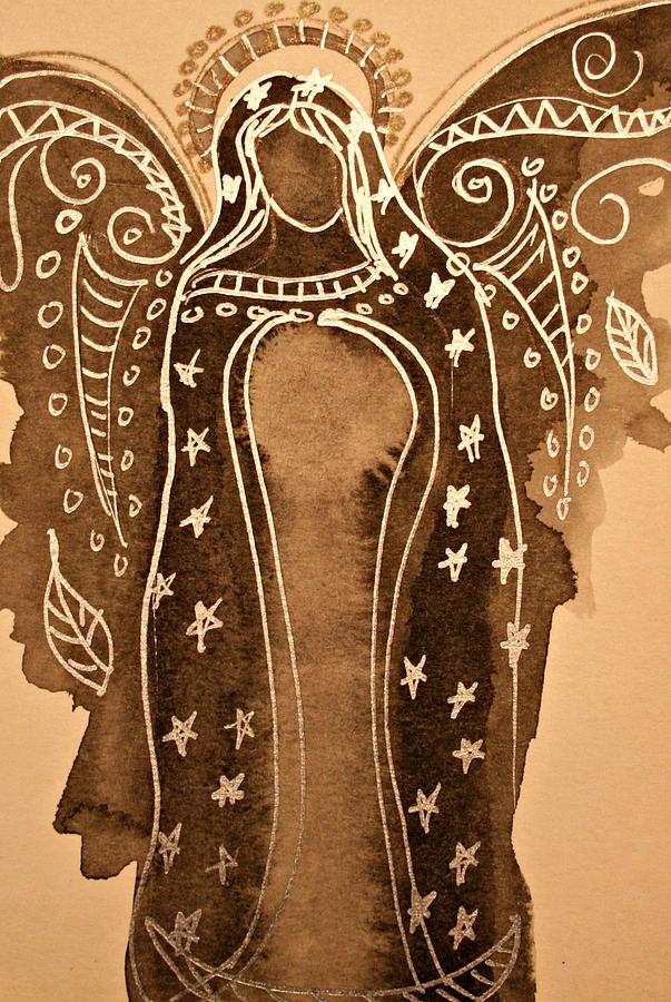 Mother Mary Guadalupe  Painting by Alma Yamazaki