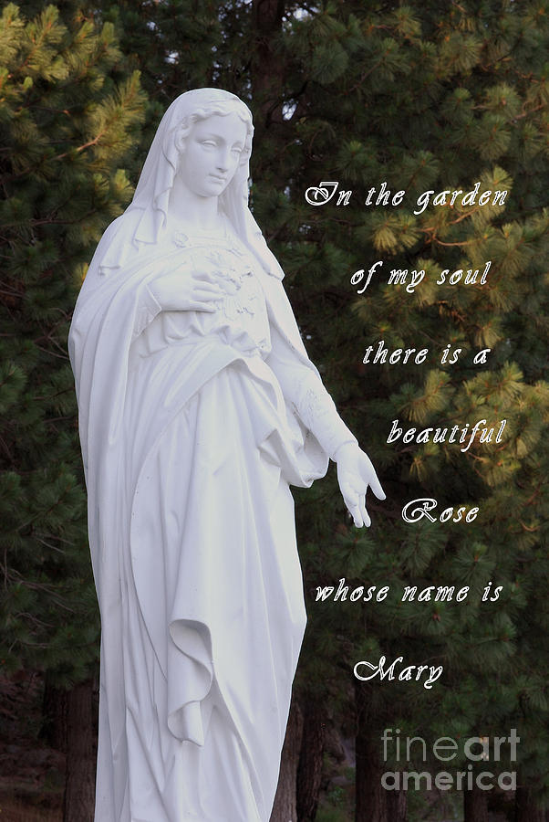 Mother Mary Photograph by Sharon Elliott