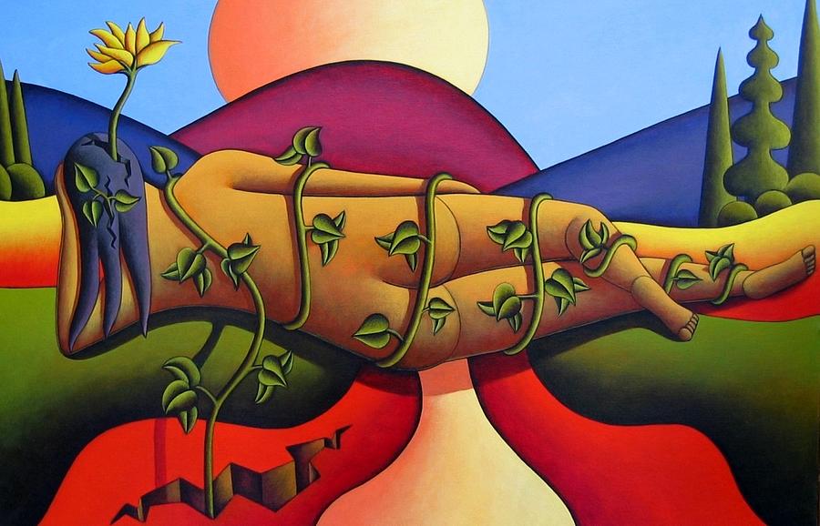 Mother nature Painting by Alan Kenny