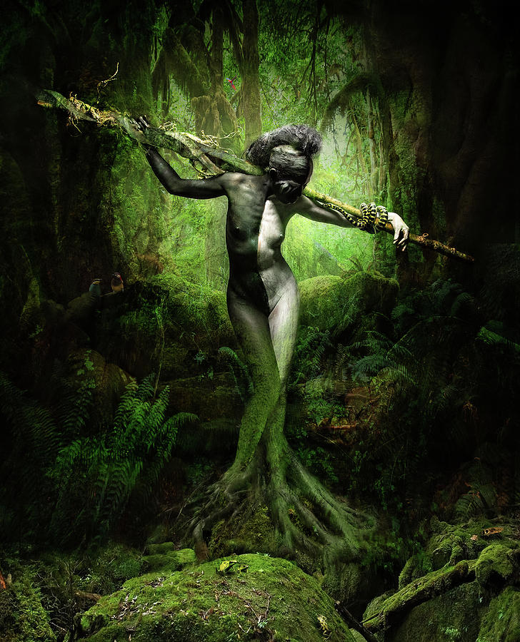 Nude Photograph - Mother Nature I by Roy Lemme