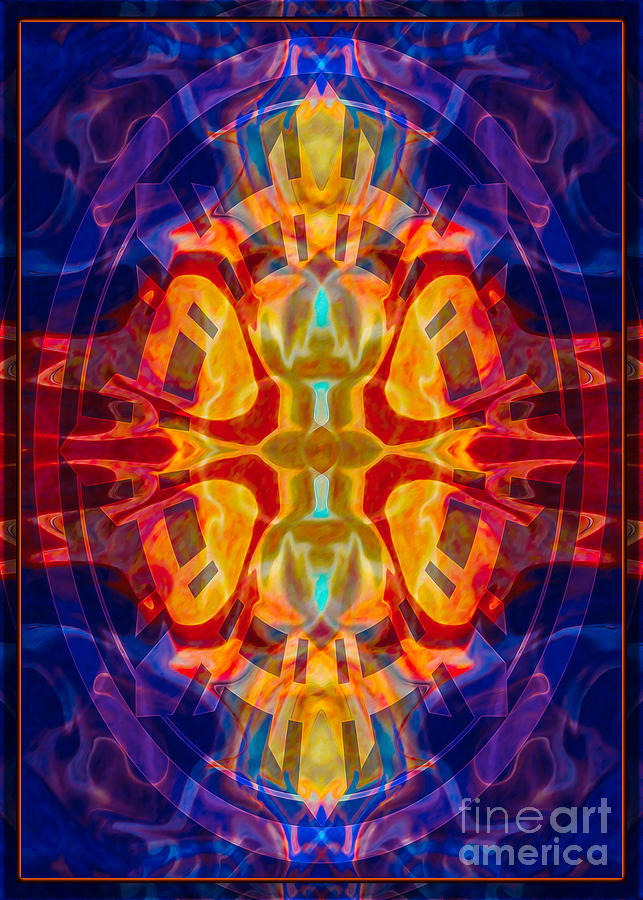 Mother of Eternity Abstract Living Artwork Digital Art by Omaste Witkowski