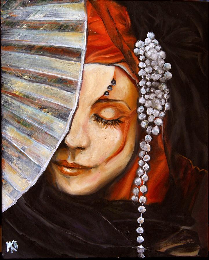 Fantasy Painting - Mother of Pearl by Em Kotoul