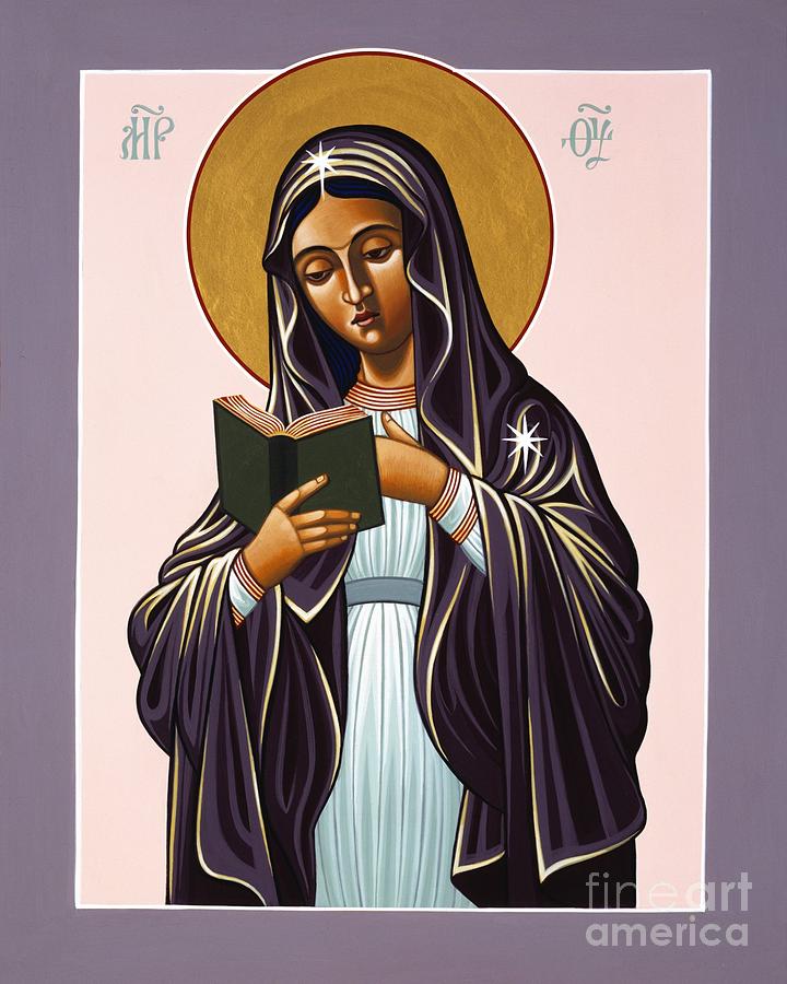 Mother of the Incarnate Word 071 Painting by William Hart McNichols