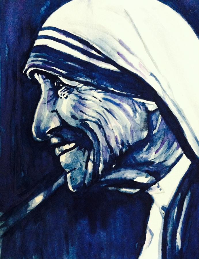 Mother Teresa 4 Painting by Hae Kim