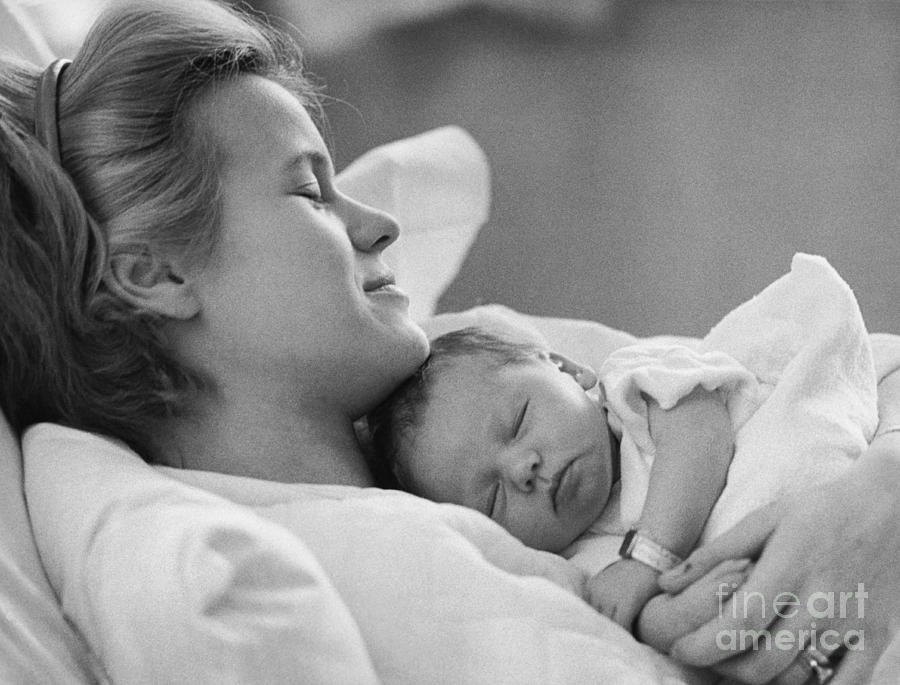 Mother With Newborn Photograph by Suzanne Szasz