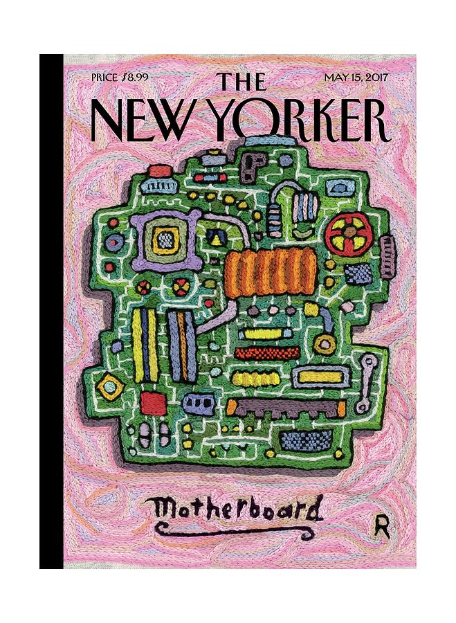 Motherboard Drawing by Roz Chast