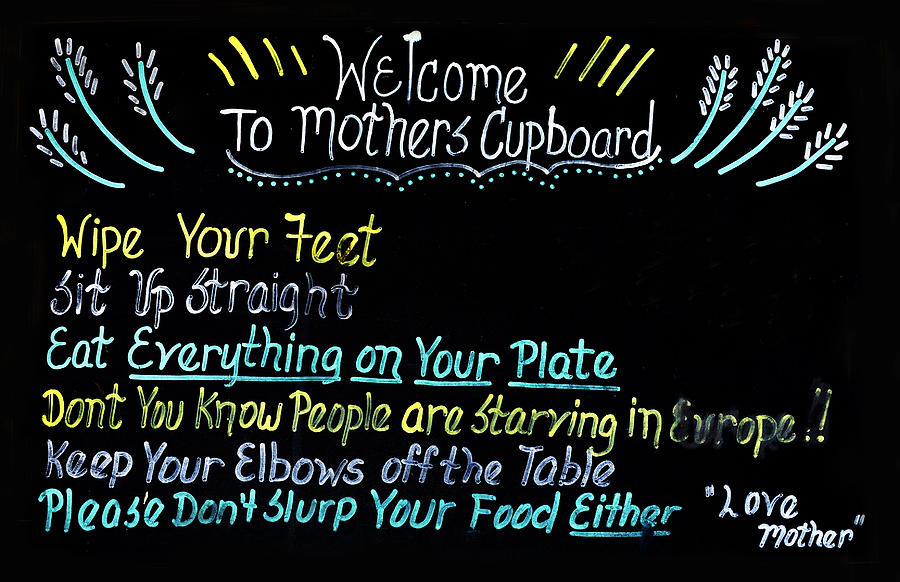 Mothers Cupboard Photograph by Carol Eade