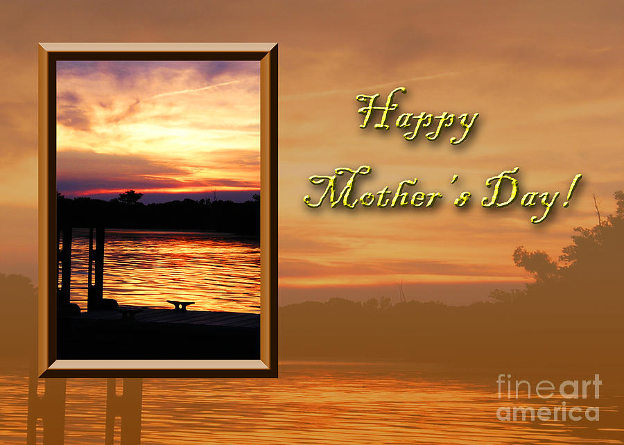 Sunset Photograph - Mothers Day Pier by Jeanette K