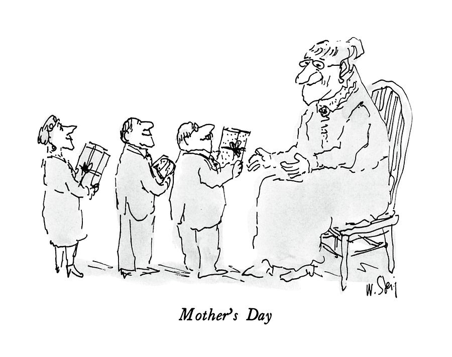 Mothers Day Drawing by William Steig