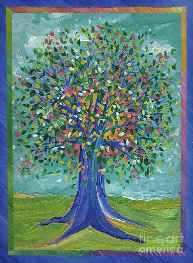 Mothers Tree by jrr Painting by First Star Art