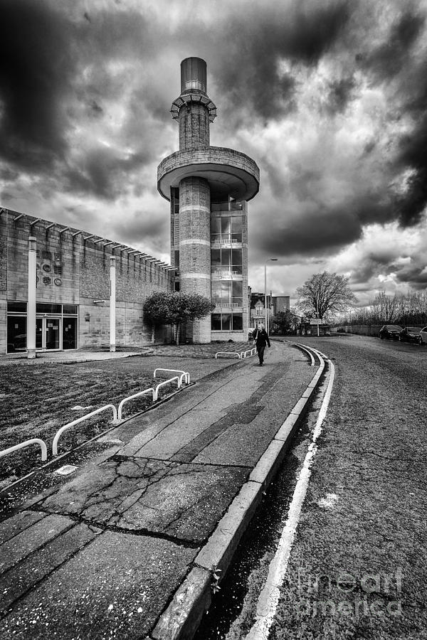 Black And White Photograph - Motherwell Heritage Centre by John Farnan