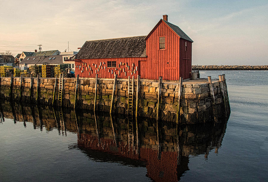 New England Photograph - Motif no 1 Warm by Nancy De Flon New England Photograph - Motif no 1 Warm by Nancy De Flon