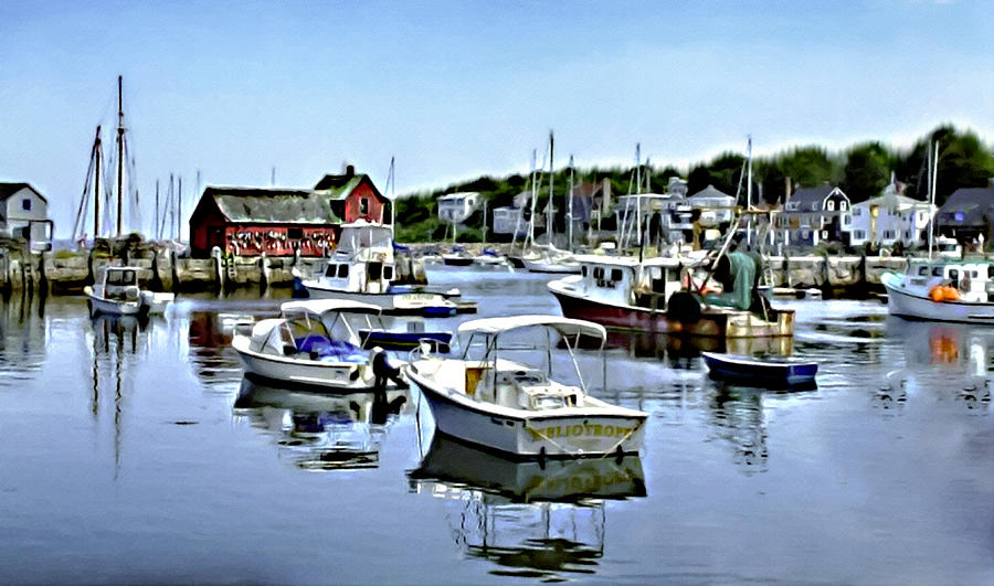 Motif Number 1 Rockport Massachusetts Photograph by Bob and Nadine ...