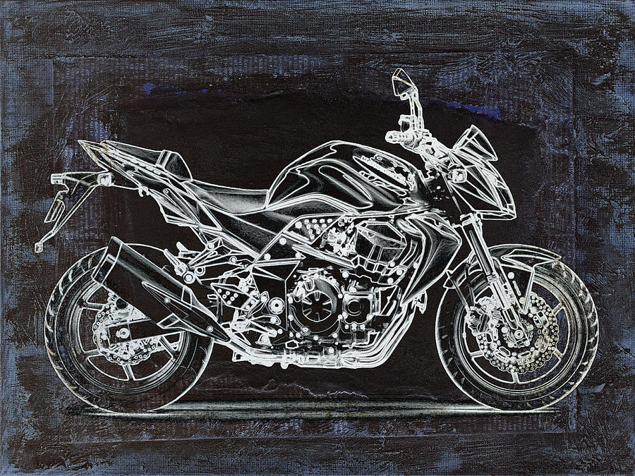 Moto Digital Art - Moto Art 41 by Variance Collections