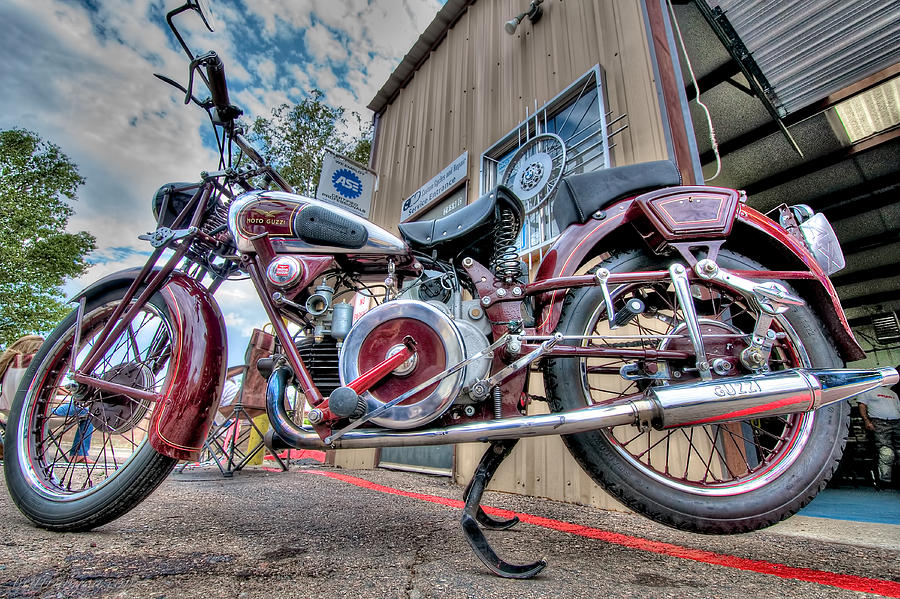 Moto Guzzi Classic Photograph by Britt Runyon