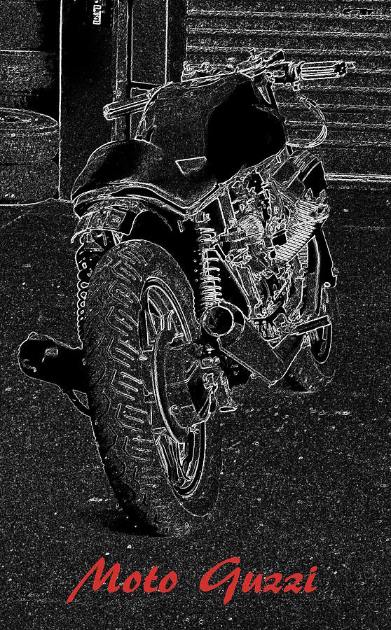 Moto Guzzi LeMans Photograph by Guy Pettingell