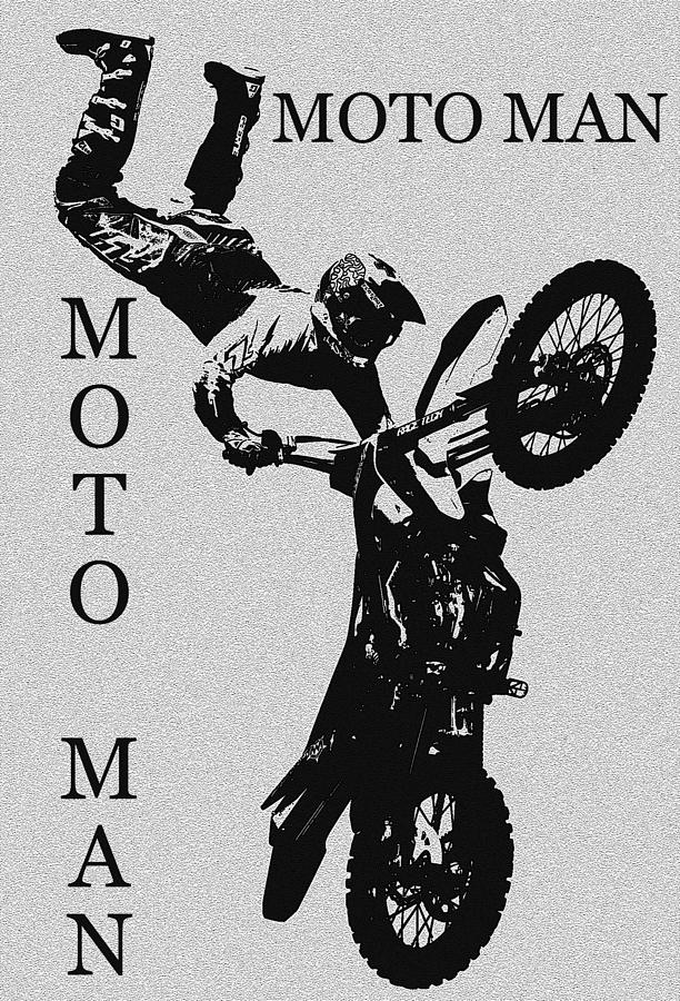 Moto Man Photograph by David Lee Thompson