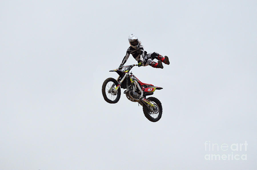 Motocross Sports Photograph by DejaVu Designs