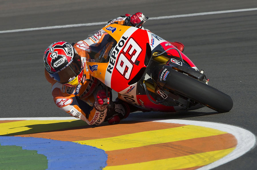MotoGP of Valencia Free Practice Photograph by Mirco Lazzari gp