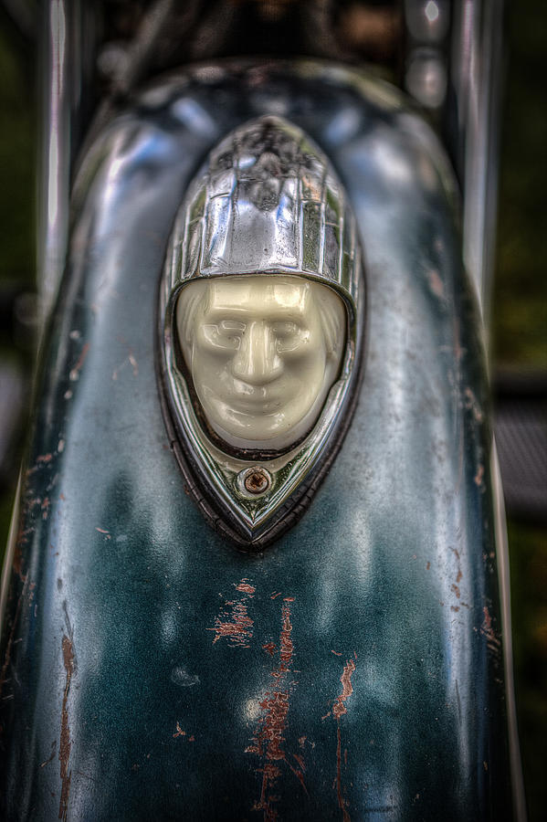 Motorcycle Fender Photograph by Ray Congrove