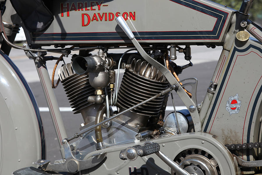 Motorcycle VII  Photograph by Gary Gunderson
