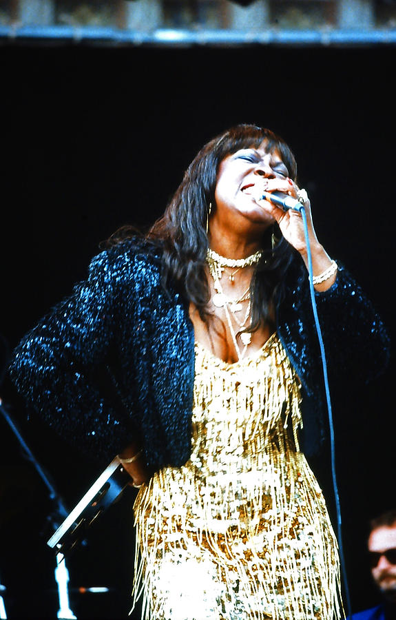 Music Photograph - Motowns Martha Reeves by Mike Martin