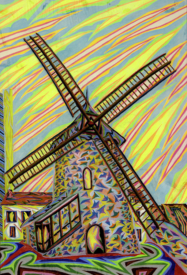 Moulin de Chantecoq Painting by Robert SORENSEN