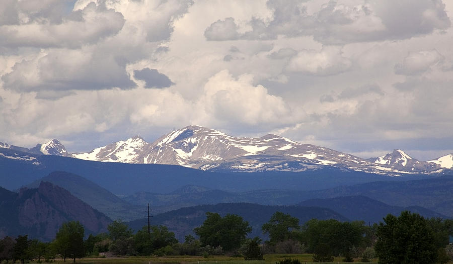 Mount Audubon Colorado Photograph by Marilyn Hunt