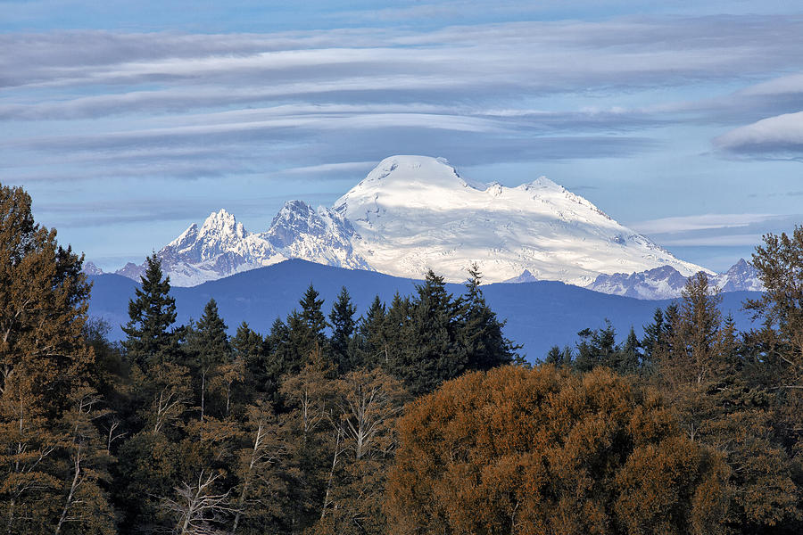 Mount Baker Photograph by Bob Stevens - Fine Art America