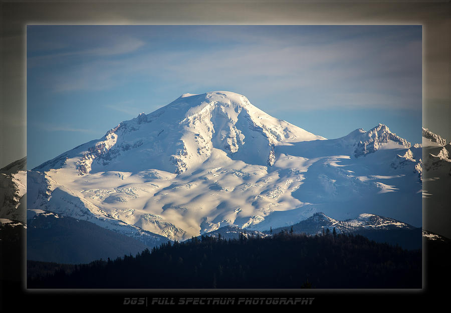 Mountain Photograph - Mount Baker by DGS Full Spectrum Photography