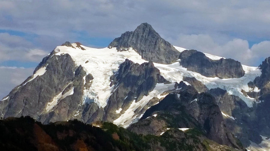 Mount Baker Summit Washington Photograph by Carol Eliassen