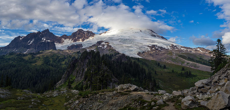 Mount Baker View Photograph by Mike Reid