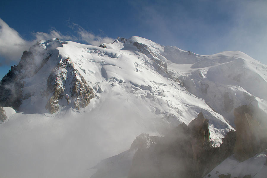 Mount Blanc Above The Clouds Photograph by John Kieffer