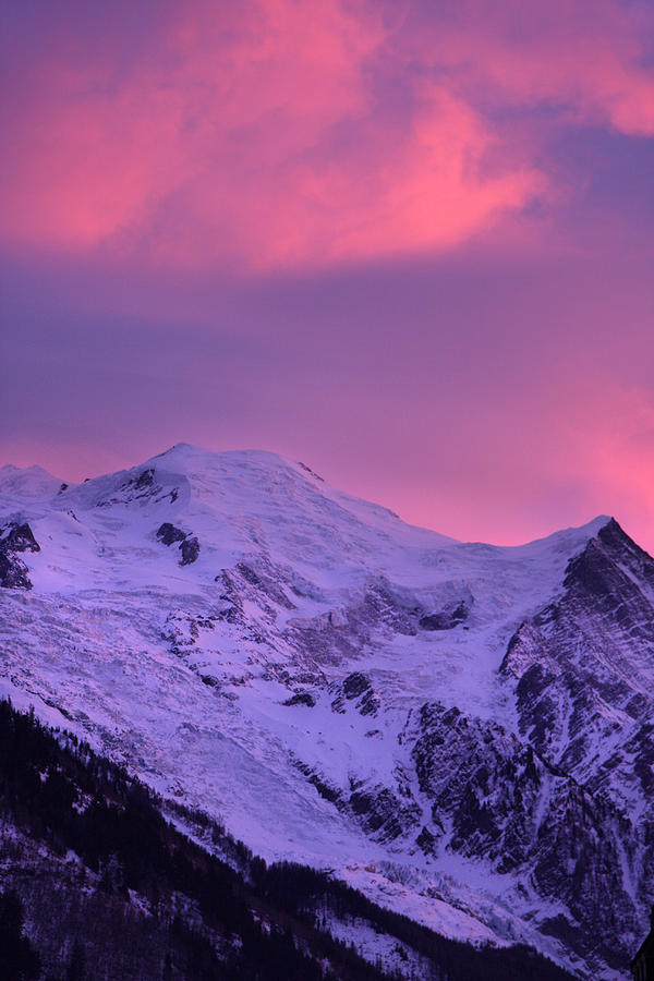 Mount Blanc Chamonix France Photograph
