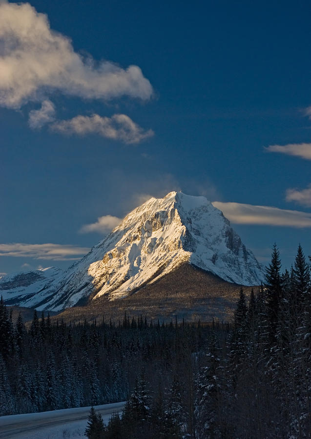 Mount Edith Cavell - Alberta Photograph by Pete Hemington