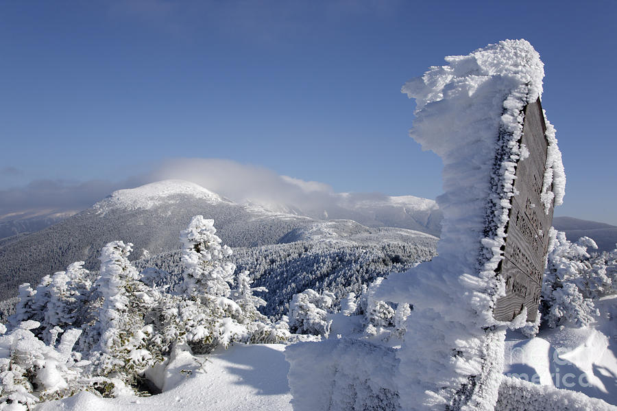 Winter Photograph - Mount Eisenhower - White Mountains New Hampshire USA by Erin Paul Donovan