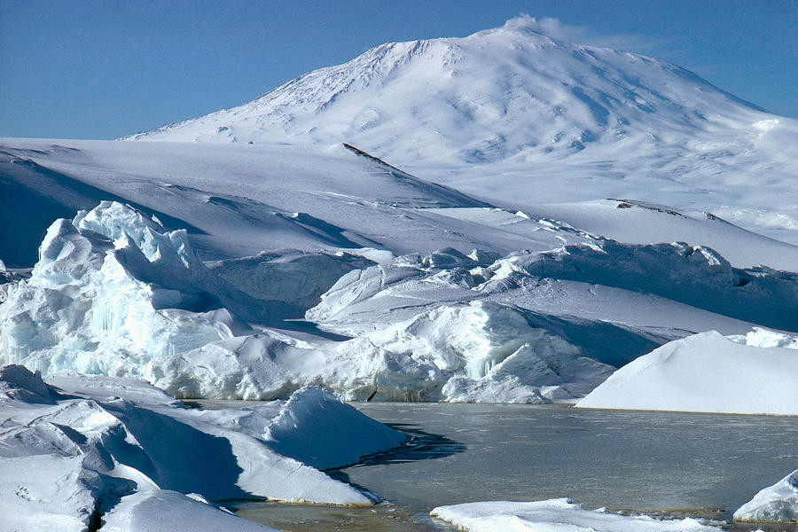 Mount Erebus Photograph by George Holton - Pixels