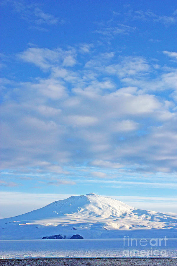 Mount Erebus In The Sunlight Photograph by Stephen & Donna OMeara