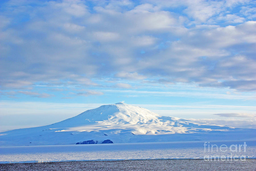 Mount Erebus Volcano, Antarctica Photograph by Stephen & Donna OMeara