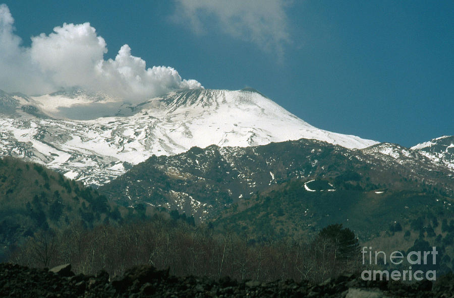 Mount Etna, Sicily, Italy Photograph by Catherine Ursillo