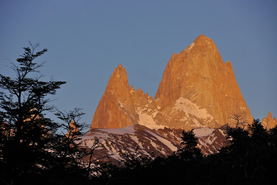 Mount Fitz Roy at Sunrise Photograph by Michele Burgess
